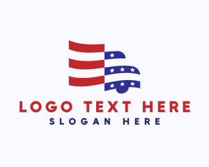 Flag - American Truck Transportation logo design