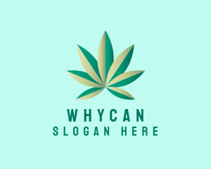 Organic Marijuana Farming Logo