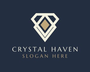 Diamond Gemstone Jewelry logo design