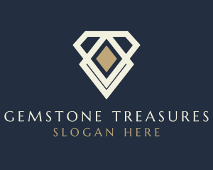 Diamond Gemstone Jewelry logo design