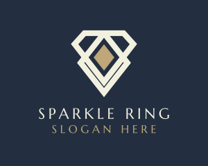 Engagement - Diamond Gemstone Jewelry logo design