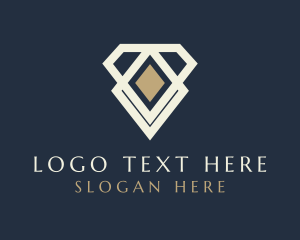 Gemstone - Diamond Gemstone Jewelry logo design