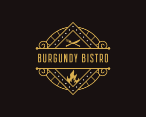 Gourmet Pizzeria Restaurant logo design