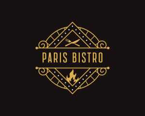 Gourmet Pizzeria Restaurant logo design