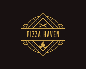 Pizzeria - Gourmet Pizzeria Restaurant logo design