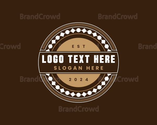 Circular Badge Stamp Logo