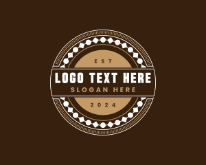 Fashion - Circular Badge Stamp logo design