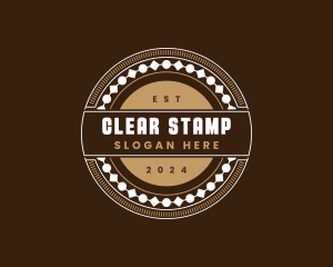 Circular Badge Stamp logo design