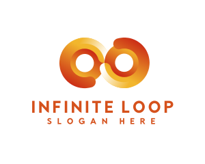 Loop - Modern Circle Loops logo design