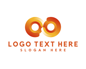 Modern - Modern Circle Loops logo design