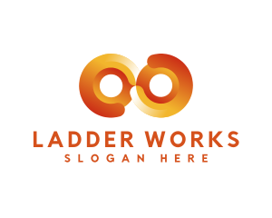 Modern Circle Loops  logo design