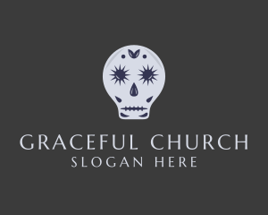 Gothic Festival Skull Logo