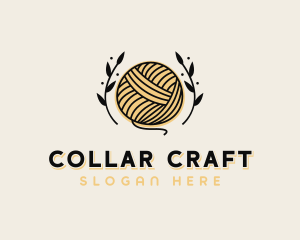 Weaving Yarn Handicraft logo design