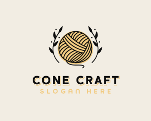 Weaving Yarn Handicraft logo design