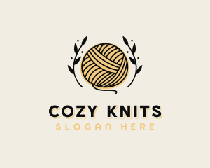 Weaving Yarn Handicraft logo design