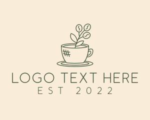 Breakfast - Organic Coffee Cup Cafe logo design