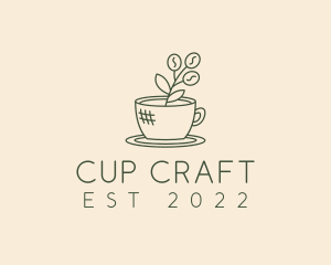 Cup - Organic Coffee Cup Cafe logo design