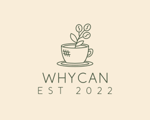 Beverage - Organic Coffee Cup Cafe logo design