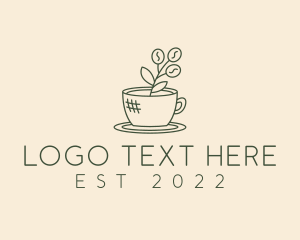 Coffee - Organic Coffee Cup Cafe logo design
