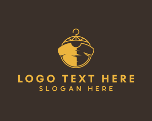 Printing - Gold T-shirt Apparel logo design