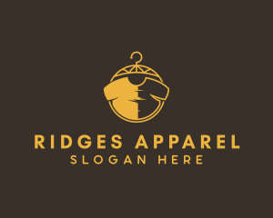 Gold T-shirt Apparel logo design