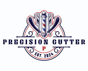 Razor Blade Barbershop logo design