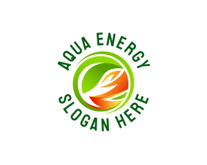 Eco Leaf Energy logo design