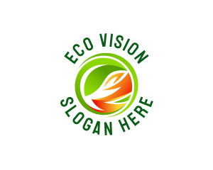 Eco Leaf Energy logo design