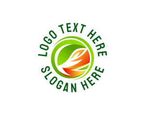 Sustainable - Eco Leaf Energy logo design