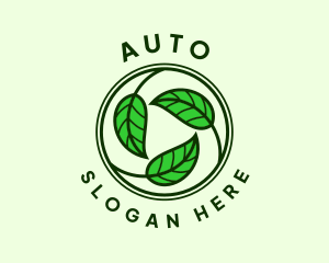 Environmental Farm Leaf  Logo