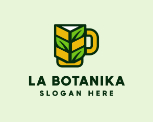 Brewer - Organic Beer Mug logo design