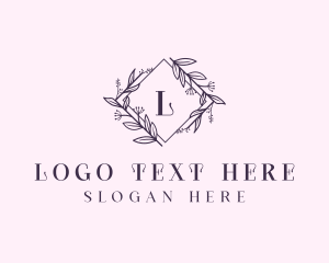 Beauty - Event Floral Styling logo design