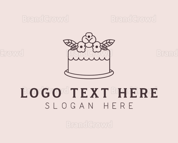 Cake Baker Dessert Logo