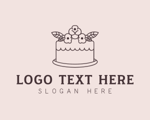 Caterer - Cake Bakery Dessert logo design