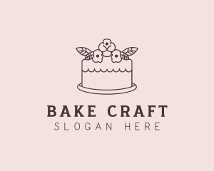 Cake Baker Dessert logo design