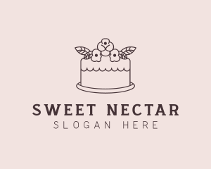 Cake Baker Dessert logo design