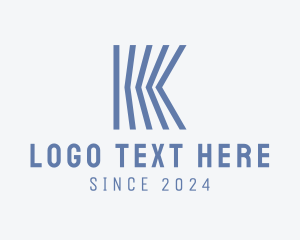 Letter Ah - Generic Industrial Engineering Letter K logo design