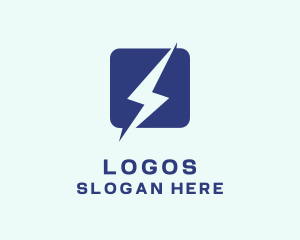 Volt - Lightning Energy Technology logo design