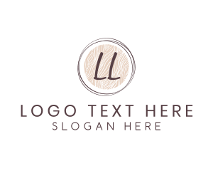Strategist - Natural Wood Cosmetics logo design