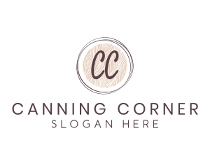 Natural Wood Cosmetics logo design