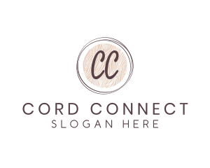 Natural Wood Cosmetics logo design