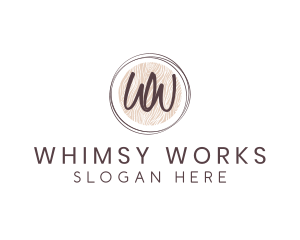 Natural Wood Cosmetics logo design