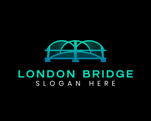 Bridge Construction Engineering logo design