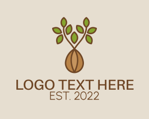 Land - Seedling Farm Garden logo design