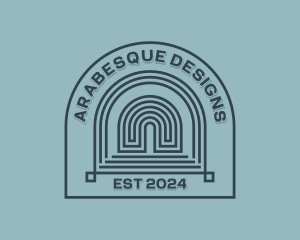 Arch Interior Designer logo design