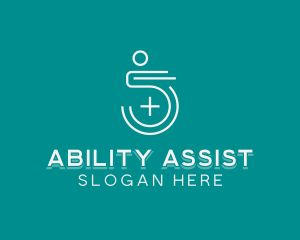 Disability - Disabled Paralympic Rehabilitation logo design