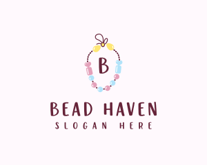 Bracelet Accessory Beading logo design