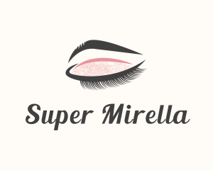 Eyebrow Eyelash Beauty Logo