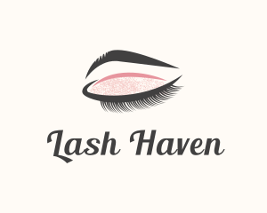 Eyebrow Eyelash Beauty logo design