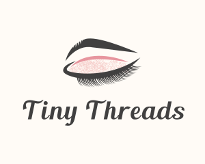 Eyebrow Eyelash Beauty logo design